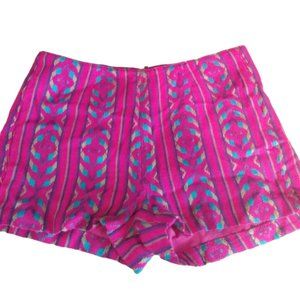 Bethany Mota‎ pink print shorts sz4